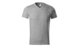 Heavy V-neck, Tricou unisex, gri închis