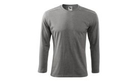 Long Sleeve, Tricou unisex, gri închis