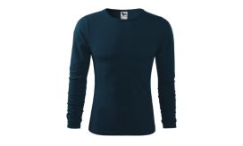 Fit-T LS, Tricou pentru bărbaţi, albastru marin