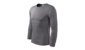 Fit-T LS, Tricou pentru bărbaţi, gri metalic