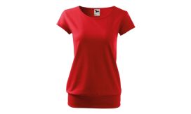 City, Tricou pentru damă, roşu