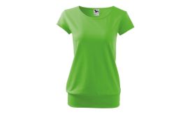 City, Tricou pentru damă, verde măr