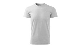 Basic, Tricou pentru bărbaţi, gri deschis