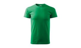 Basic, Tricou pentru bărbaţi, verde mediu