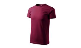 Basic, Tricou pentru bărbaţi, garnet