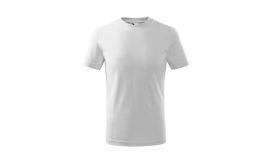 Basic, Tricou pentru copii, alb