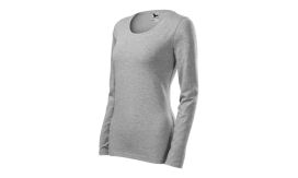 Slim, Tricou pentru damă, gri închis