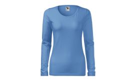 Slim, Tricou pentru damă, albastru deschis