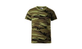 Camouflage, Tricou pentru copii, camuflaj verde