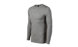 Merino Rise LS, Tricou pentru bărbaţi, gri închis