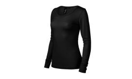 Merino Rise LS, Tricou pentru damă, negru