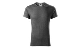 Fusion, Tricou pentru bărbaţi, negru melanj