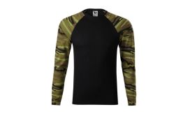 Camouflage LS, Tricou unisex, camuflaj verde