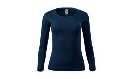 Fit-T LS, Tricou pentru damă, albastru marin
