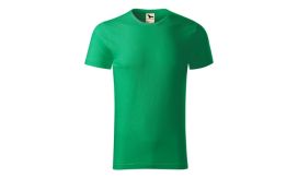 Native (GOTS), Tricou pentru bărbaţi, verde mediu