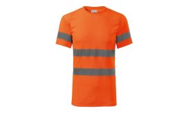 HV Protect, Tricou unisex, portocaliu reflectorizant