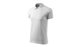 Single J., Tricou polo pentru bărbaţi, alb