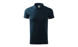 Single J., Tricou polo pentru bărbaţi, albastru marin