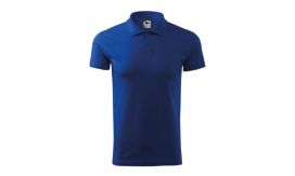 Single J., Tricou polo pentru bărbaţi, albastru regal