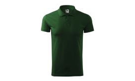 Single J., Tricou polo pentru bărbaţi, verde sticlă