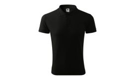 Pique Polo, Tricou polo pentru bărbaţi, negru