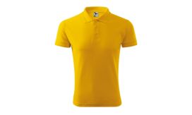 Pique Polo, Tricou polo pentru bărbaţi, galben