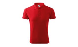 Pique Polo, Tricou polo pentru bărbaţi, roşu