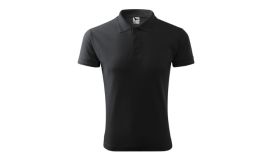 Pique Polo, Tricou polo pentru bărbaţi, ebony gray