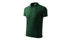 Pique Polo, Tricou polo pentru bărbaţi, dark green