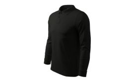Single J. LS, Tricou polo pentru bărbaţi, negru