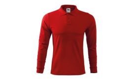 Single J. LS, Tricou polo pentru bărbaţi, roşu