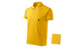 Cotton, Tricou polo pentru bărbaţi, galben