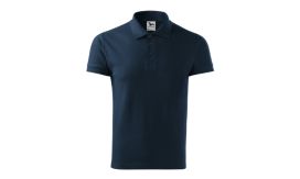 Cotton Heavy, Tricou polo pentru bărbaţi, albastru marin