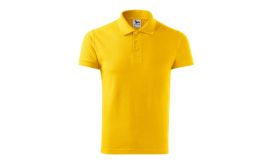 Cotton Heavy, Tricou polo pentru bărbaţi, galben
