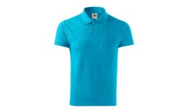Cotton Heavy, Tricou polo pentru bărbaţi, turcoaz
