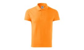 Cotton Heavy, Tricou polo pentru bărbaţi, tangerine orange