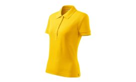 Cotton Heavy, Tricou polo pentru damă, galben