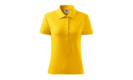 Cotton Heavy, Tricou polo pentru damă, galben