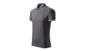 Urban, Tricou polo pentru bărbaţi, gri metalic