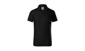 Pique Polo, Tricou polo pentru copii, negru