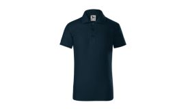 Pique Polo, Tricou polo pentru copii, albastru marin