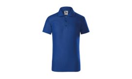 Pique Polo, Tricou polo pentru copii, albastru regal