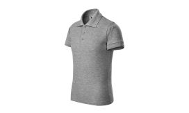 Pique Polo, Tricou polo pentru copii, gri închis