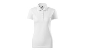 Single J., Tricou polo pentru damă, alb