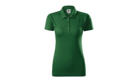 Single J., Tricou polo pentru damă, verde sticlă