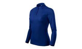 Pique Polo LS, Tricou polo pentru damă, albastru regal
