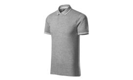 Perfection plain, Tricou polo pentru bărbaţi, gri închis