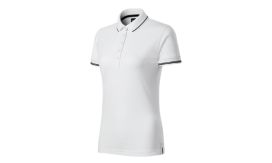 Perfection plain, Tricou polo pentru damă, alb