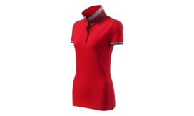 Collar Up, Tricou polo pentru damă, formula red