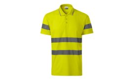 HV Runway, Tricou polo unisex, galben reflectorizat